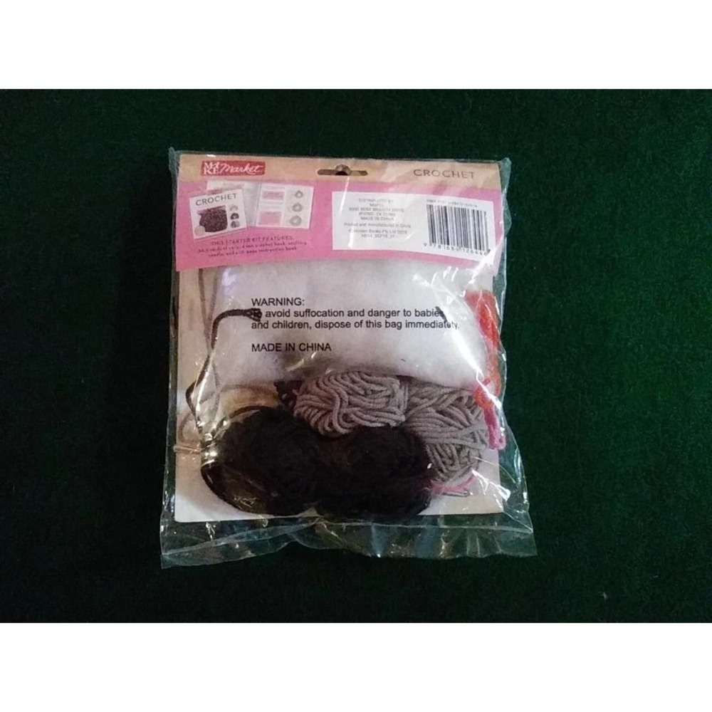 Crochet Delicious Donut Starter Kit 5 pc Make Market Easy Beginner Crochet NEW - Picture 2 of 2